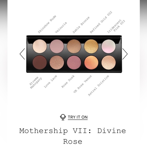 Pat McGrath Mothership VII: Divine Rose Eyeshadow Palette